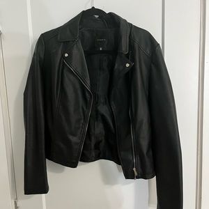 Dynamite Vegan Leather Jacket